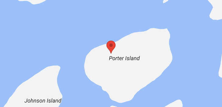 map of LOT 6 PORTER'S ISLAND